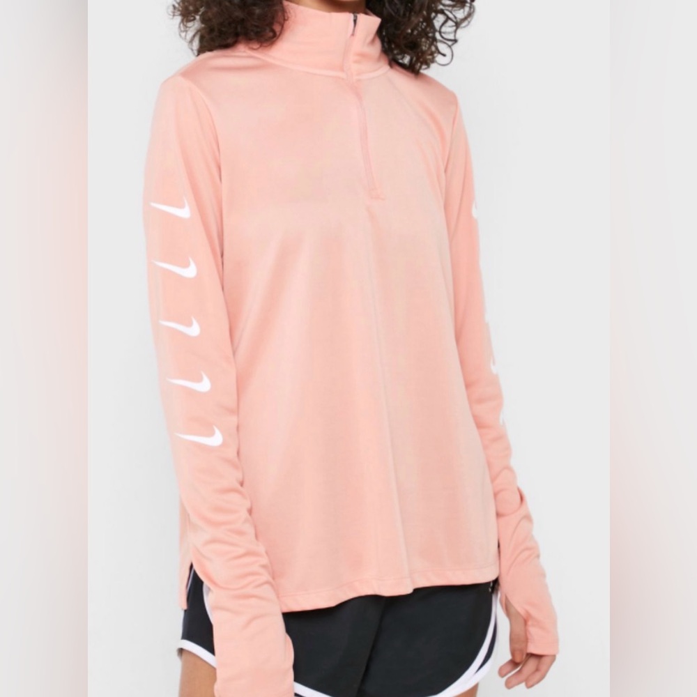 Nike Peach Dri-FIT Running Top